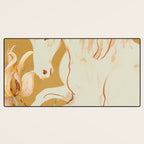 Minimal Abstract Art Horse Desk Mat Gallery Image 3