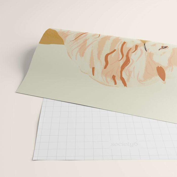 Minimal Abstract Art Horse Wrapping Paper Gallery Image 2