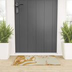 Minimal Abstract Art Horse Welcome Mat Gallery Image 3