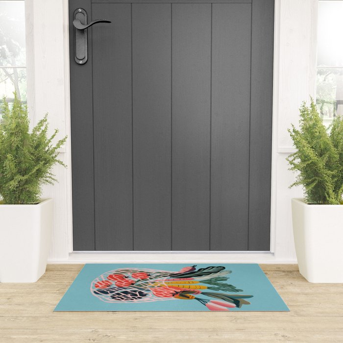 Market Morning Welcome Mat Gallery Image 3