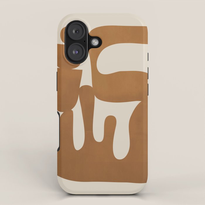Modern Abstract Minimal Shapes 34 iPhone Case Gallery Image 1
