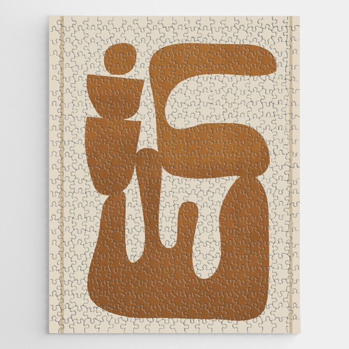 Modern Abstract Minimal Shapes 34 Jigsaw Puzzle Gallery Image 1