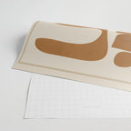 Modern Abstract Minimal Shapes 34 Wrapping Paper Gallery Image 2