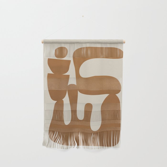 Modern Abstract Minimal Shapes 34 Wall Hanging Gallery Image 1