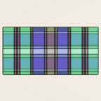 Fusion Colorful Toned Grids B Desk Mat Gallery Image 3