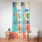 Modern Abstract Shape 02 Window Curtain Gallery Image 16