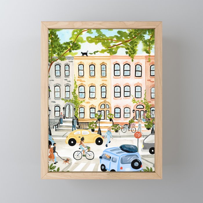 New York Mini Art Print Gallery Image 1