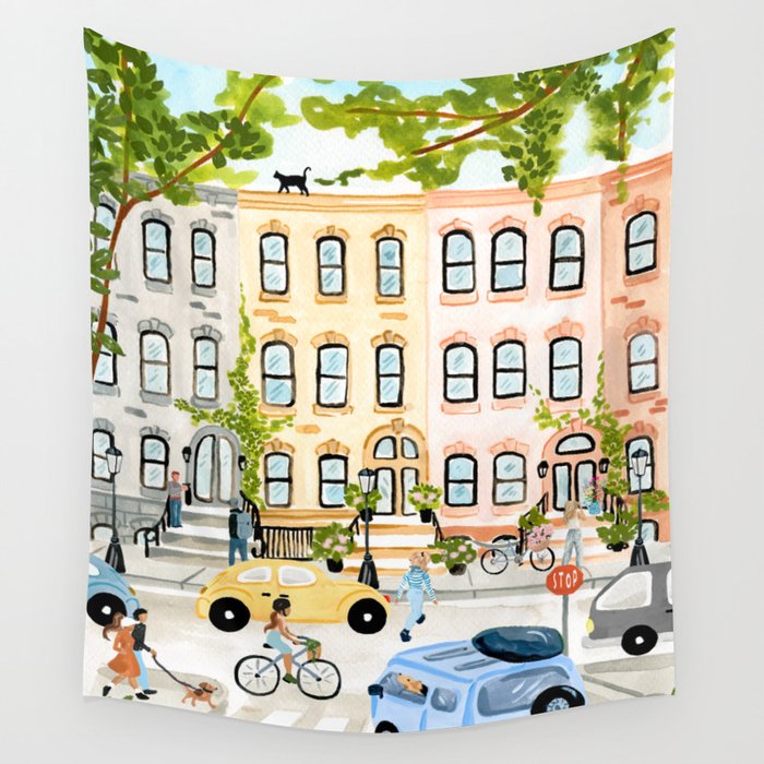 New York Wall Tapestry Gallery Image 4