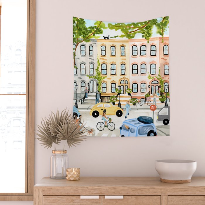 New York Wall Tapestry Gallery Image 2