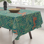 Jungle Fawn and Cat Tablecloth Gallery Image 3