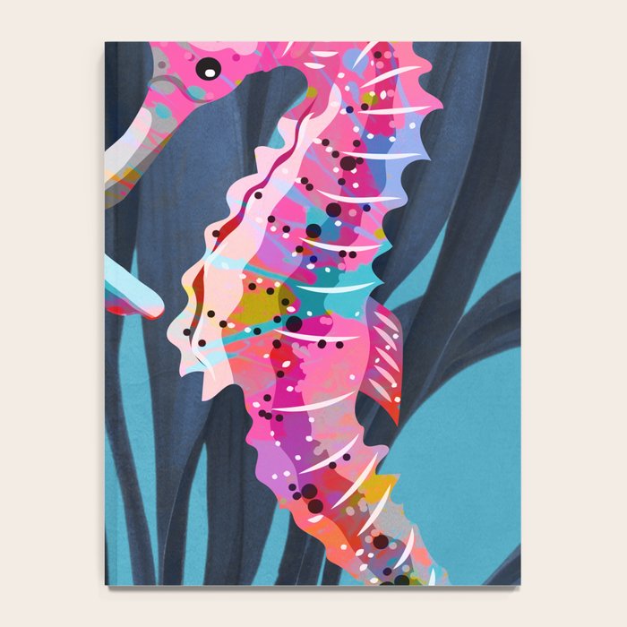 Colorful Seahorses Art 1 Notebook Gallery Image 4