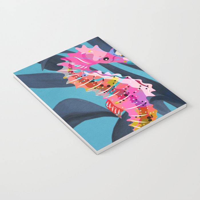 Colorful Seahorses Art 1 Notebook Gallery Image 3