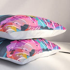 Colorful Seahorses Art 1 Pillow Sham Gallery Image 3