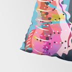 Colorful Seahorses Art 1 Pillow Sham Gallery Image 4