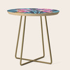 Colorful Seahorses Art 1 Side Table Gallery Image 1