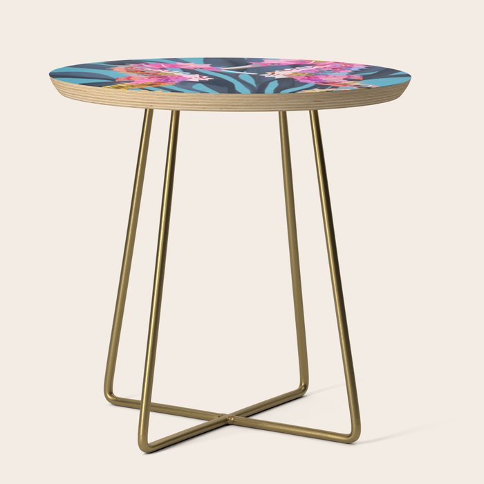 Colorful Seahorses Art 1 Side Table Gallery Image 1