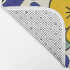 talavera mexican tile in yellow Bath Mat Gallery Image 2