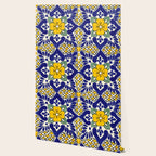 talavera mexican tile in yellow Wallpaper Gallery Image 2