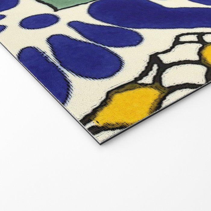 talavera mexican tile in yellow Welcome Mat Gallery Image 2