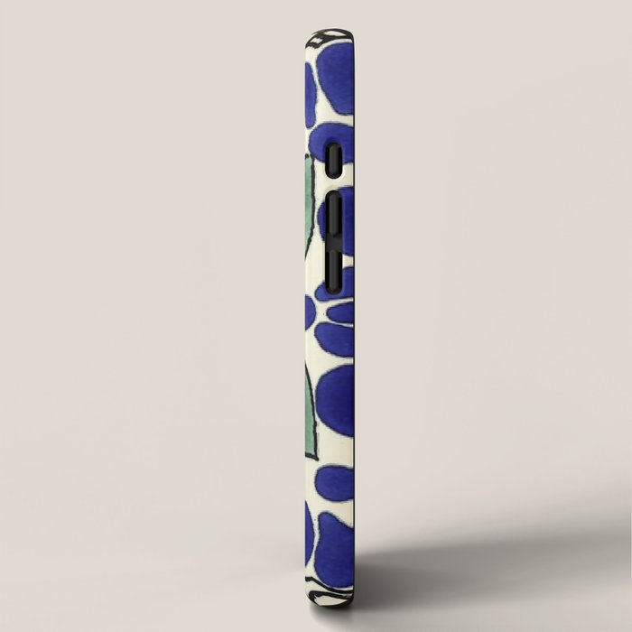 talavera mexican tile in yellow iPhone Case Gallery Image 2