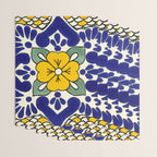 talavera mexican tile in yellow Wrapping Paper Gallery Image 3