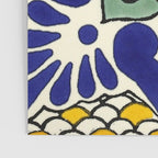 talavera mexican tile in yellow Poster Gallery Image 3