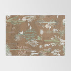 whimsical cactus earthy landscape Rug Gallery Image 2