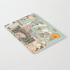 Persian Royal Court Dance Show Miniature Painting  Notebook Gallery Image 2
