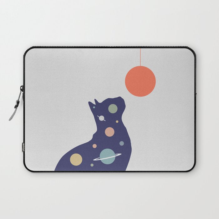 Cat Landscape 49 Laptop Sleeve Gallery Image 1
