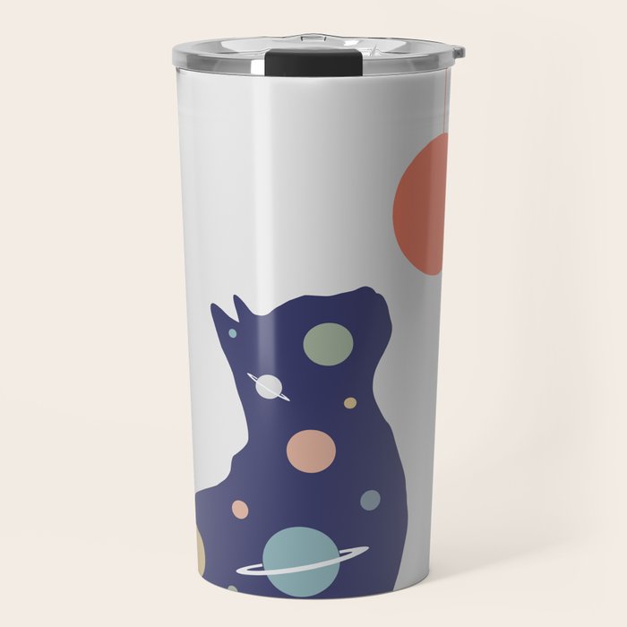 Cat Landscape 49 Travel Mug Gallery Image 1