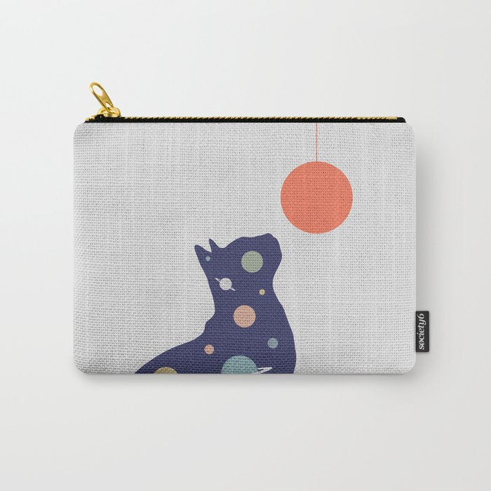 Cat Landscape 49 Carry All Pouch Gallery Image 1