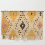 Moroccan Berber Rug Design No.75 - Yellow Wall Hanging Gallery Image 1
