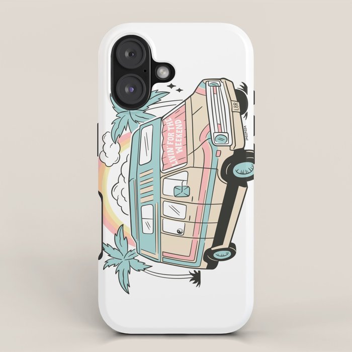 LIVIN' FOR THE WEEKEND iPhone Case Gallery Image 1