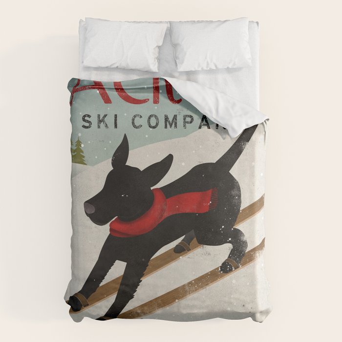 Black Dog Ski Co. Duvet Cover Gallery Image 6