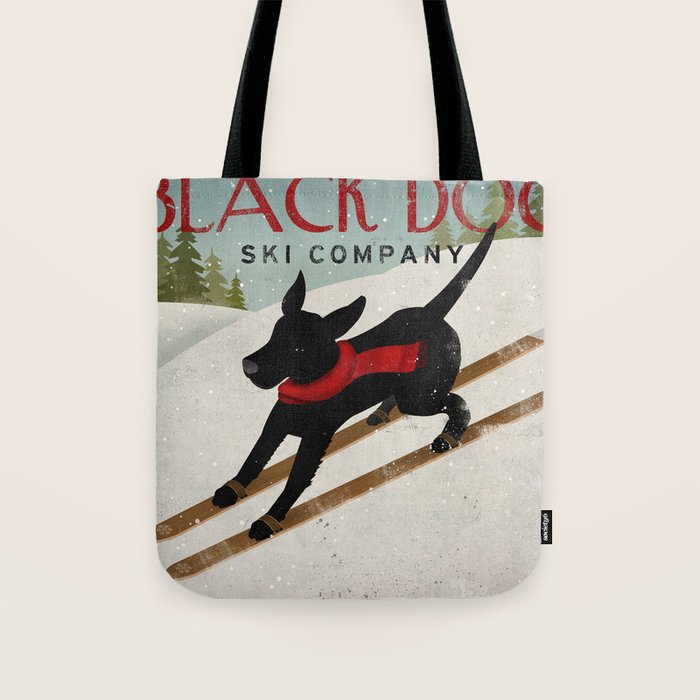 Black Dog Ski Co. Tote Bag Gallery Image 1