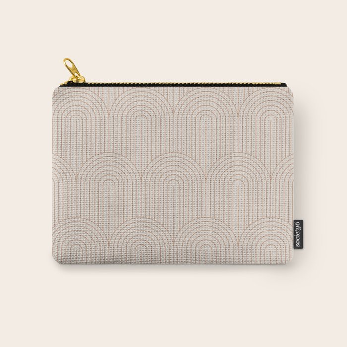 Art Deco Arch Pattern XIV Carry All Pouch Gallery Image 1