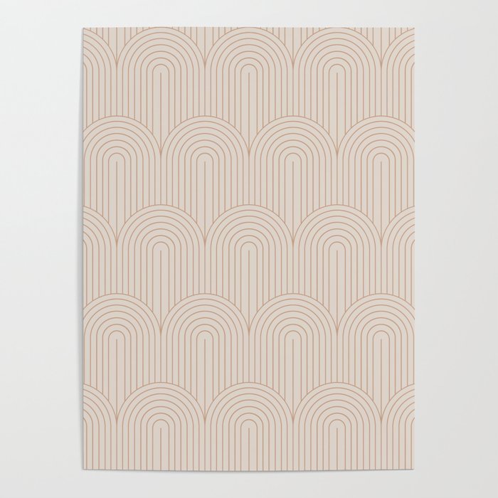 Art Deco Arch Pattern XIV Poster Gallery Image 1