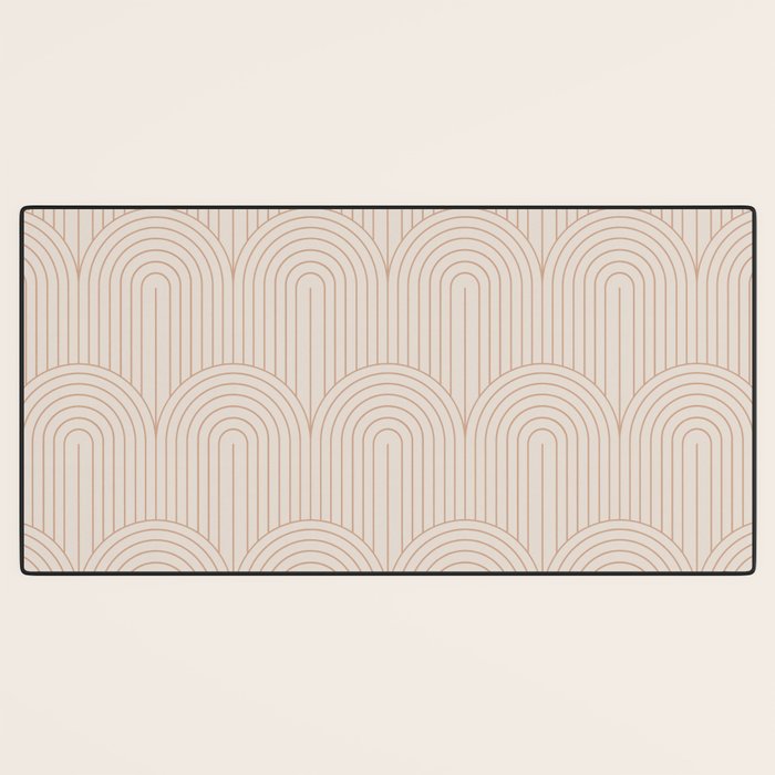 Art Deco Arch Pattern XIV Desk Mat Gallery Image 3