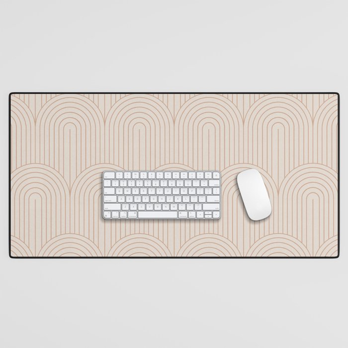 Art Deco Arch Pattern XIV Desk Mat Gallery Image 1