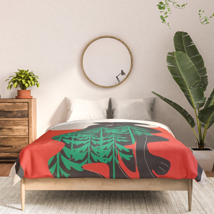 Black Rabbit 3 Comforter Gallery Image 3