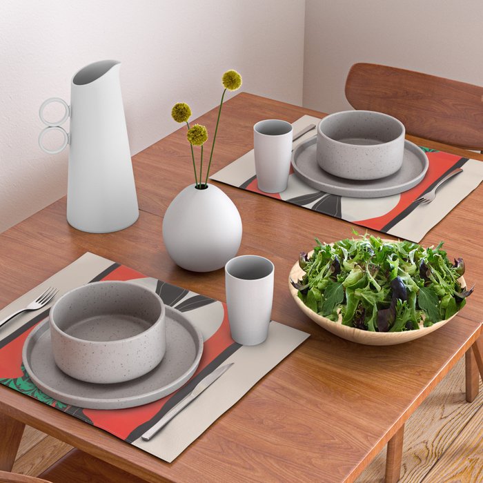 Black Rabbit 3 Placemat Gallery Image 2