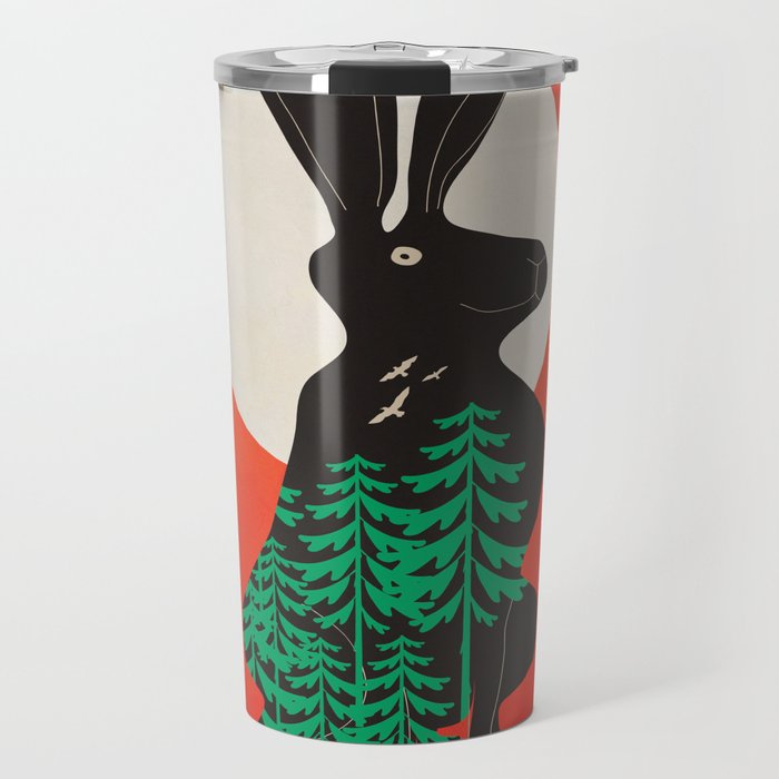 Black Rabbit 3 Travel Mug Gallery Image 1
