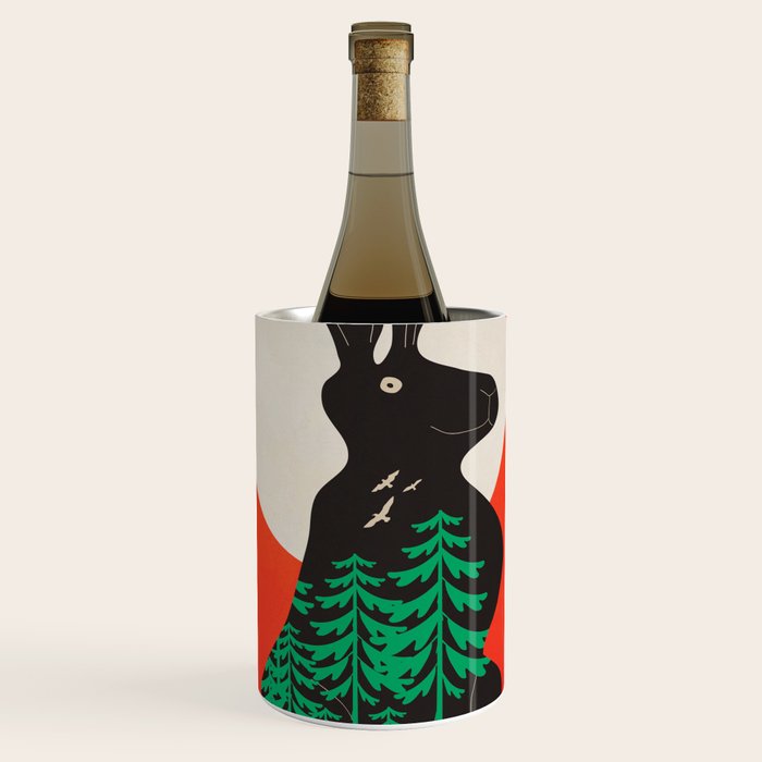 Black Rabbit 3 Wine Chiller Gallery Image 1