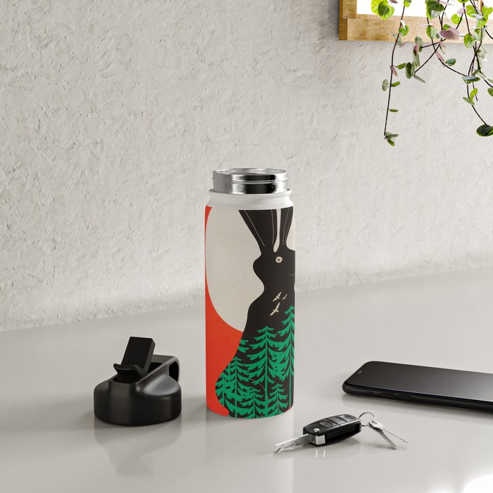 Black Rabbit 3 Water Bottle Gallery Image 4