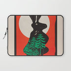 Black Rabbit 3 Laptop Sleeve Gallery Image 1