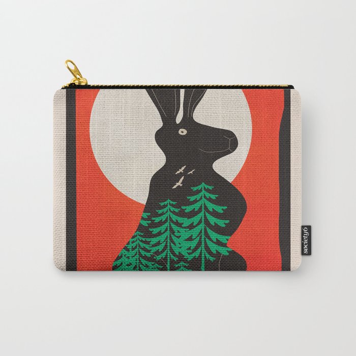 Black Rabbit 3 Carry All Pouch Gallery Image 1