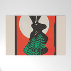 Black Rabbit 3 Welcome Mat Gallery Image 1