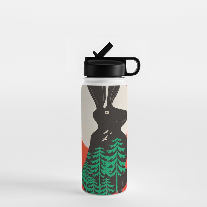 Black Rabbit 3 Water Bottle Gallery Image 1