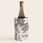 Antique 19th Century French Toile de Jouy Wine Chiller Gallery Image 3