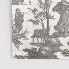 Antique 19th Century French Toile de Jouy Poster Gallery Image 3